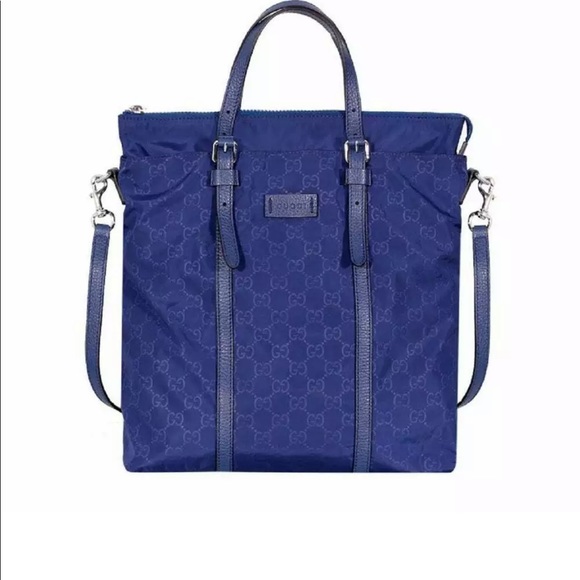 Gucci Guccissima Detachable Strap GG Nylon Tote. - Picture 1 of 5